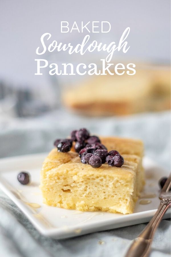 Baked Sourdough Pancake Recipe
