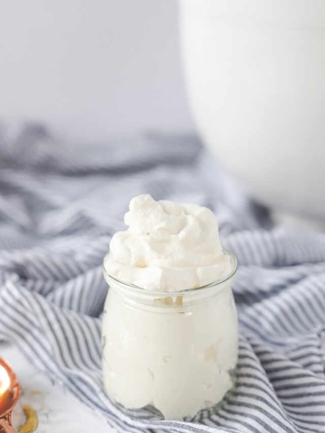 Homemade Whipped Cream Story