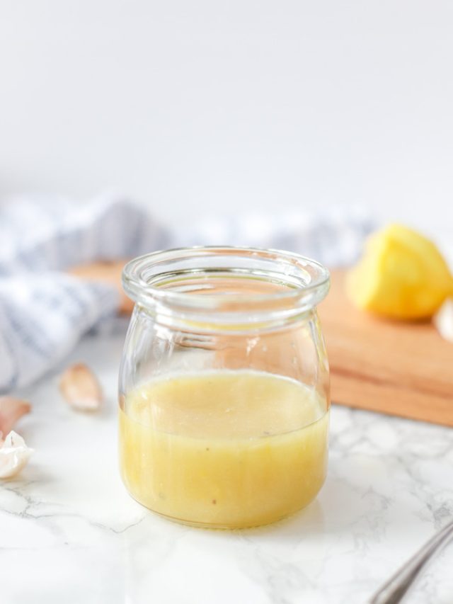 Lemon Vinaigrette Dressing Recipe Story