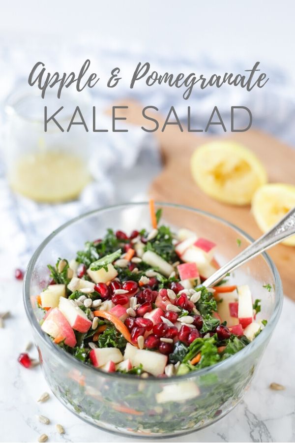 Kale Salad With Apples And Lemon Vinaigrette