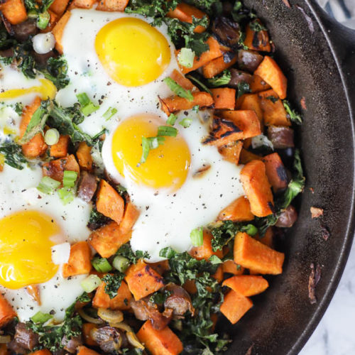 Sweet Potato Hash - A Blossoming Life