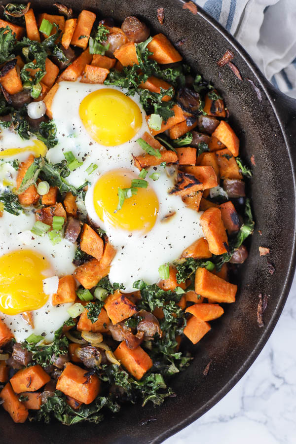 Sweet Potato Hash - A Blossoming Life