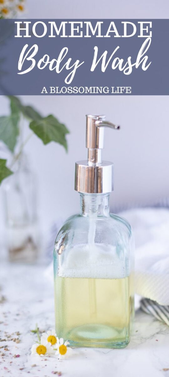 How To Make The Best Natural DIY Body Wash - A Blossoming Life