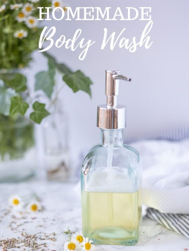 Homemade Body Wash – The Best Natural Recipe
