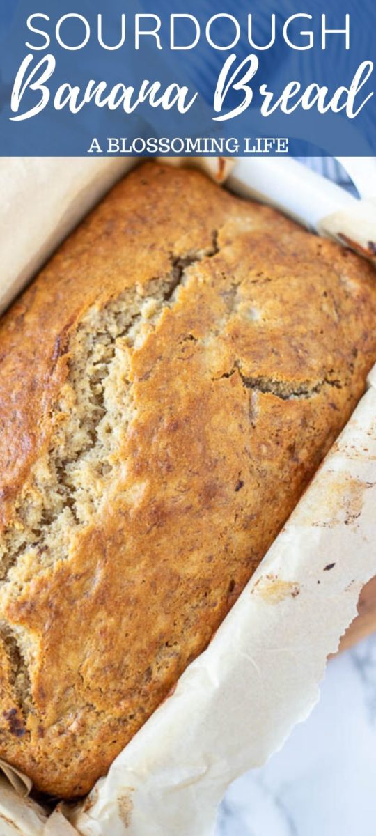 Sourdough Banana Bread - A Blossoming Life