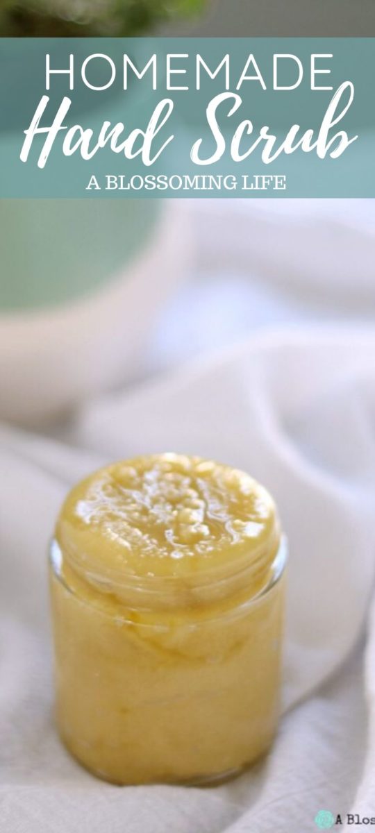 DIY Hand Scrub: The Ultimate Nourishing Recipe - A Blossoming Life