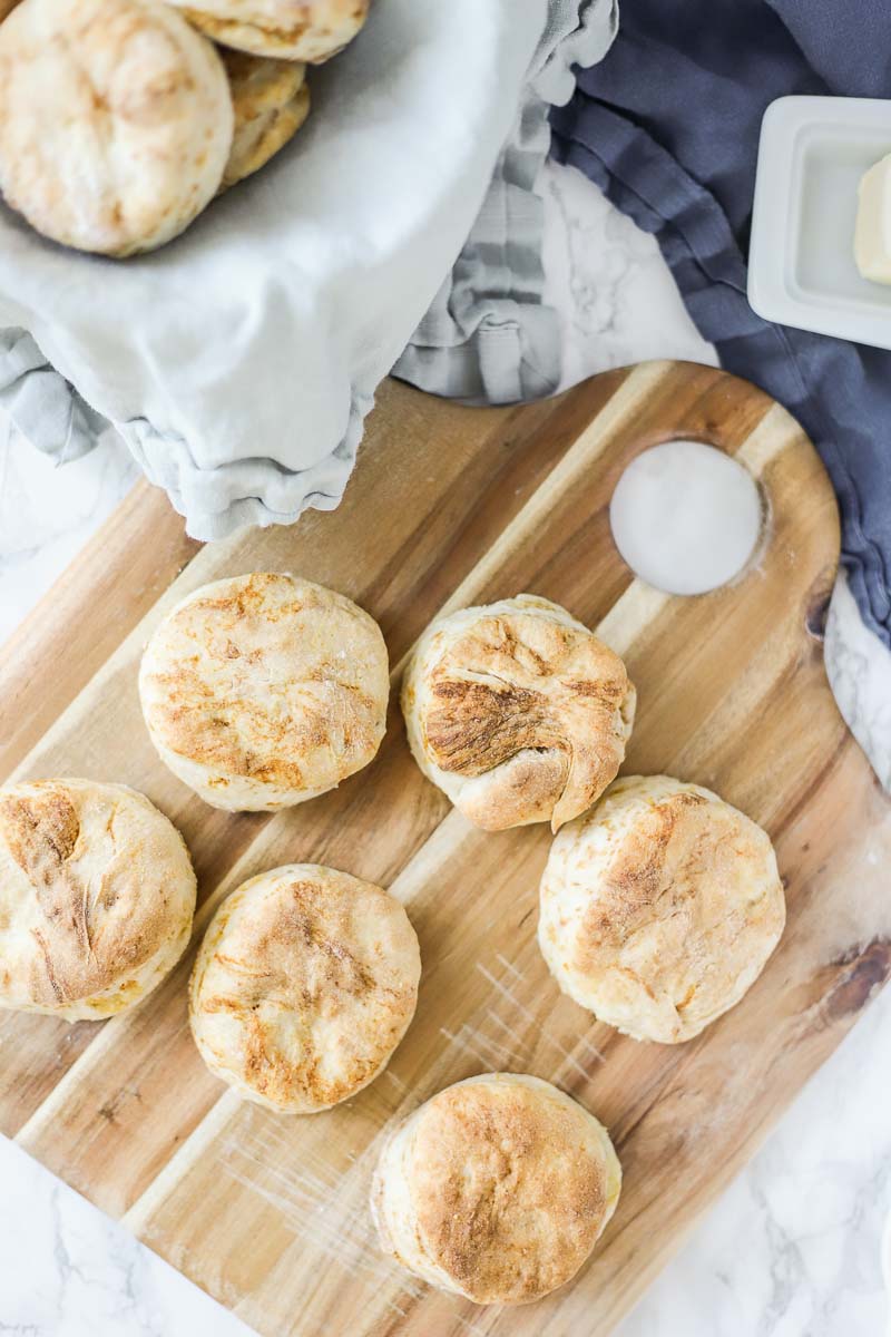 The Best Sourdough Biscuits