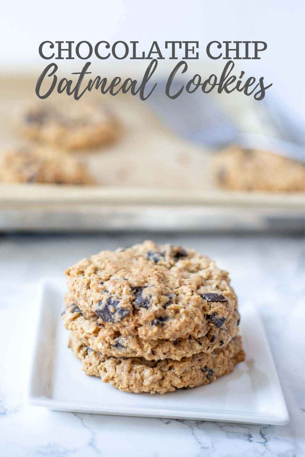 Oatmeal Chocolate Chip Cookies - A Blossoming Life