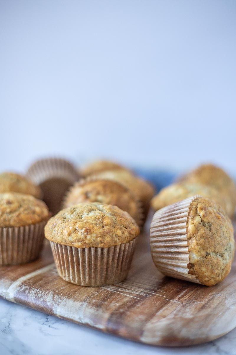 Easy Sourdough Banana Muffins With Discard