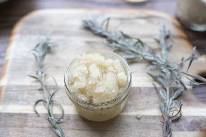 DIY Foot Scrub Recipe - Exfoliating & Smoothing - A Blossoming Life