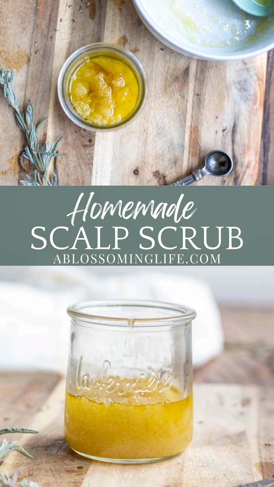 DIY Scalp Scrub For Healthy Hair & Scalp - A Blossoming Life