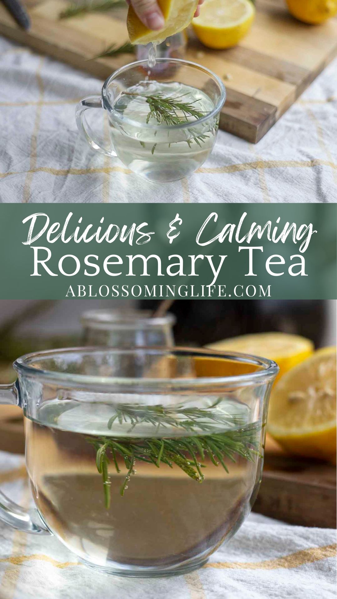 Easy Rosemary Tea Recipe A Blossoming Life   Rosemary Tea 2 1 