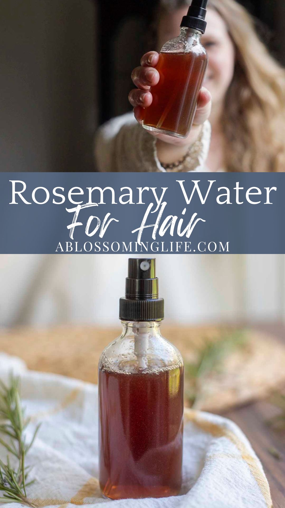 DIY Rosemary Water For Hair Growth And Health A Blossoming Life