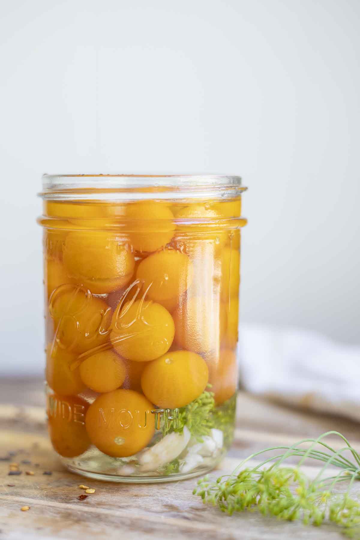 Quick Pickled Cherry Tomatoes Recipe