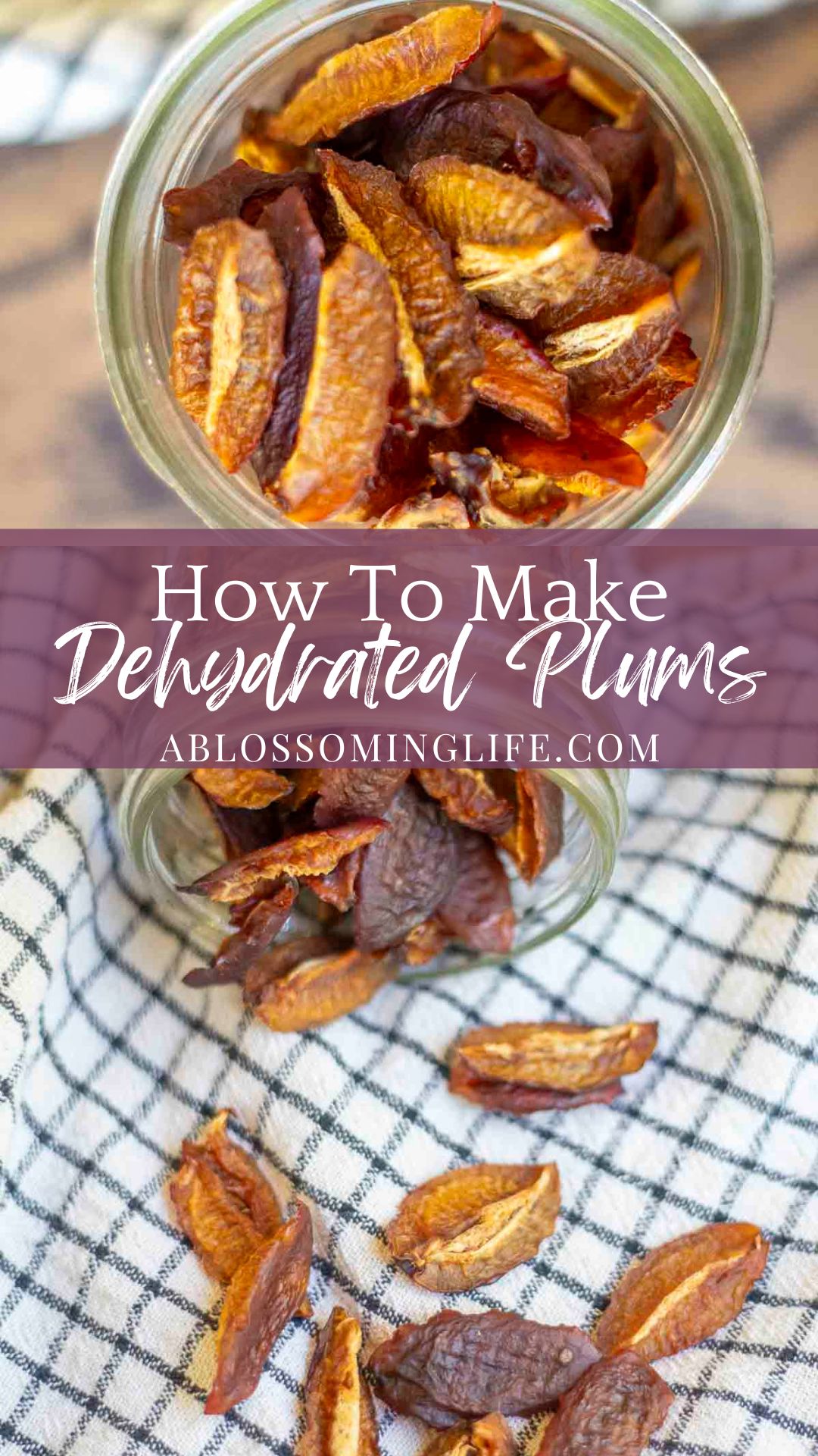 How To Dry Plums A Blossoming Life