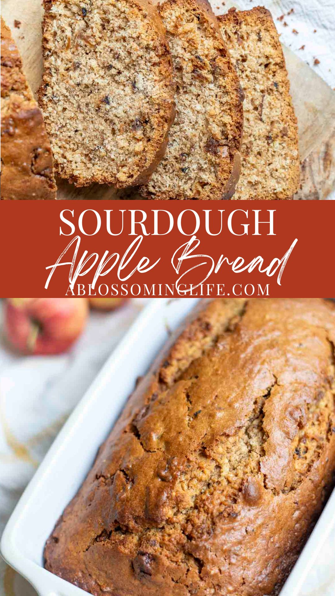 Sourdough Cinnamon Apple Bread Recipe - A Blossoming Life