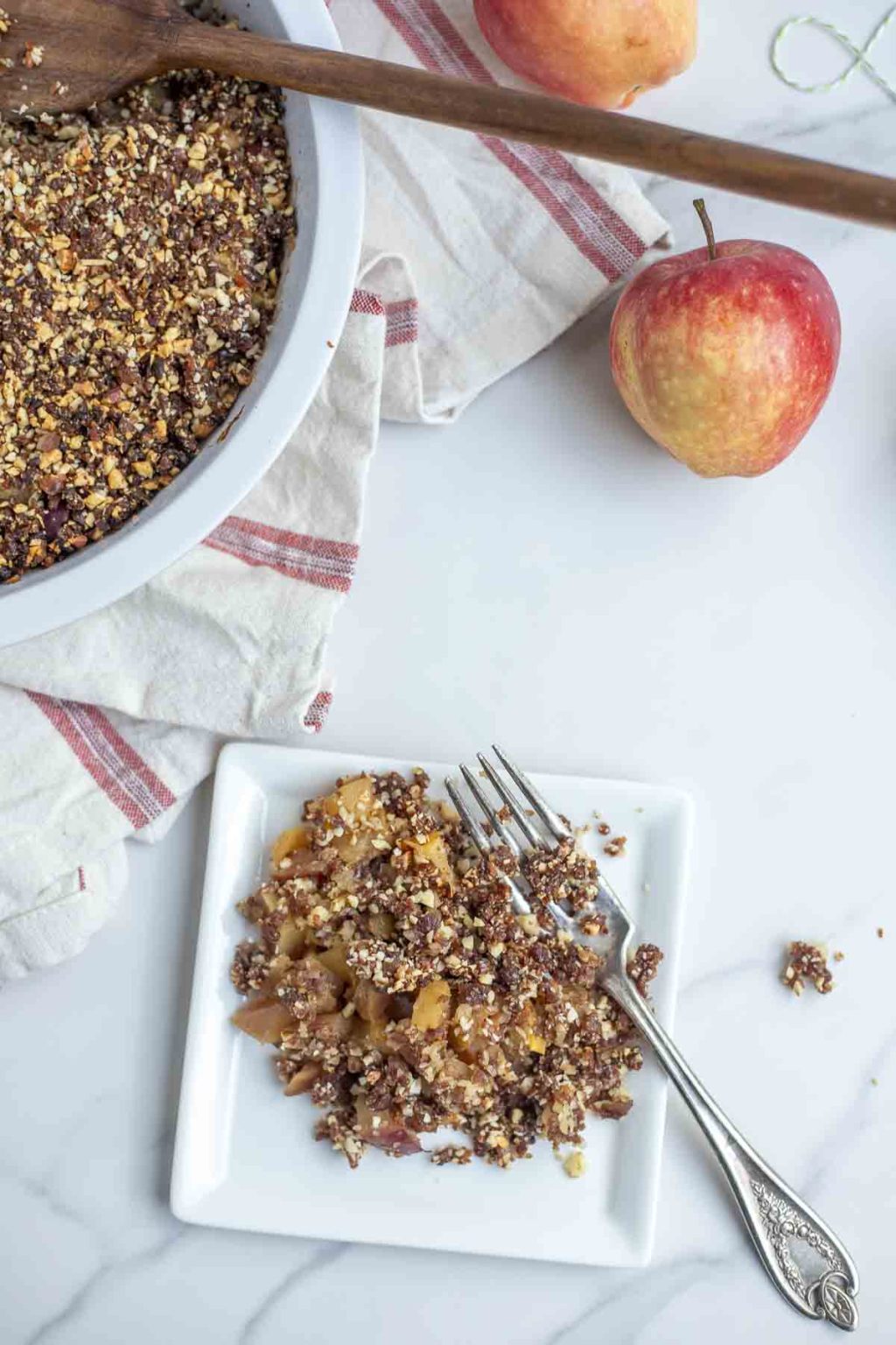 Easy Healthy Apple Crisp Recipe - Gluten Free - A Blossoming Life