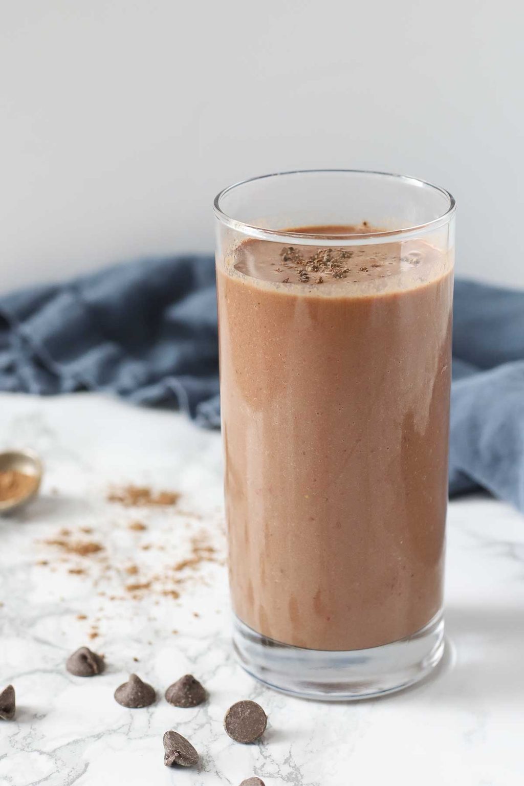 Chocolate Cauliflower Smoothie Recipe A Blossoming Life