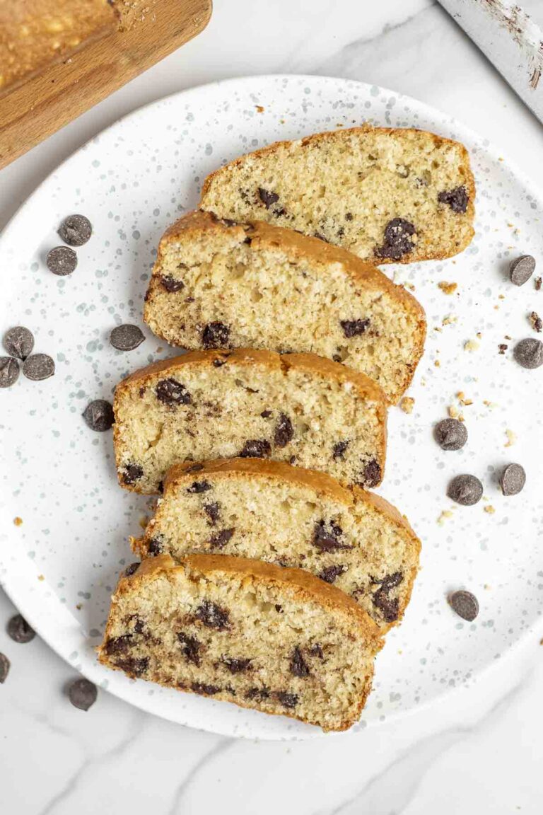 Sourdough Discard Chocolate Chip Bread - A Blossoming Life