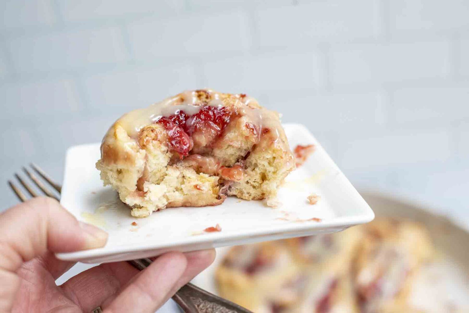 Sourdough Strawberry Rolls - A Blossoming Life